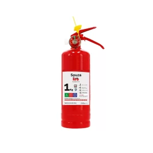 extintor vehicular de 1 kg souza fire