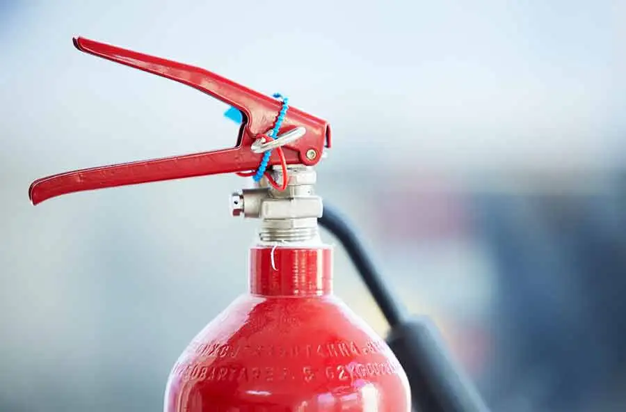 extintor de gas carbónico